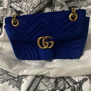Gucci marmont new condition Maltese velvet